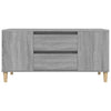 TV-taso harmaa Sonoma 102x44,5x50 cm tekninen puu