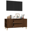 TV-taso ruskea tammi 102x44,5x50 cm tekninen puu
