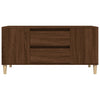 TV-taso ruskea tammi 102x44,5x50 cm tekninen puu