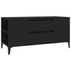 TV-taso musta 102x44,5x50 cm tekninen puu