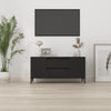 TV-taso musta 102x44,5x50 cm tekninen puu