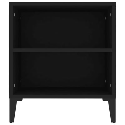 TV-taso musta 102x44,5x50 cm tekninen puu