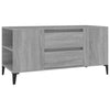 TV-taso harmaa Sonoma 102x44,5x50 cm tekninen puu