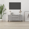 TV-taso harmaa Sonoma 102x44,5x50 cm tekninen puu