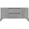 TV-taso harmaa Sonoma 102x44,5x50 cm tekninen puu