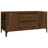 TV-taso ruskea tammi 102x44,5x50 cm tekninen puu