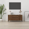 TV-taso ruskea tammi 102x44,5x50 cm tekninen puu