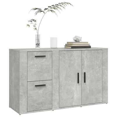 Senkki betoninharmaa 100x33x59,5 cm tekninen puu