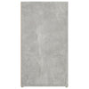 Betoninharmaa senkki Margitt 100x33x59,5cm (puinen)