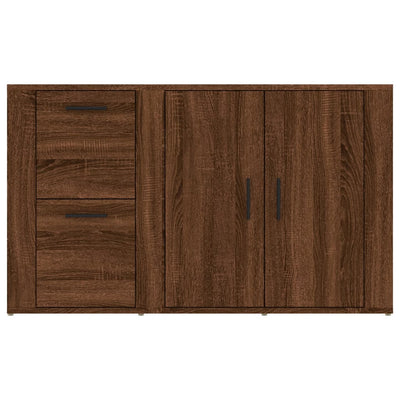 Senkki ruskea tammi 100x33x59,5 cm tekninen puu