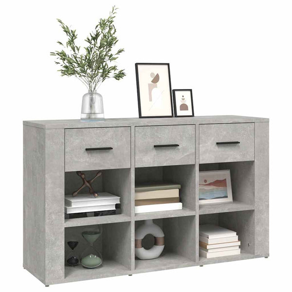 Senkki betoninharmaa 100x30x59,5 cm tekninen puu
