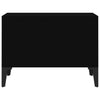 Musta sohvapöytä Crinu 60x50x36,5cm (puinen)