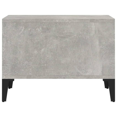 Sohvapöytä betoninharmaa 60x50x36,5 cm tekninen puu