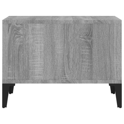Sohvapöytä harmaa Sonoma 60x50x36,5 cm tekninen puu