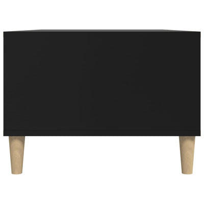 Sohvapöytä musta 90x50x36,5 cm tekninen puu