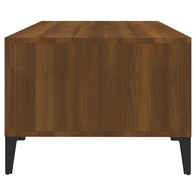 Sohvapöytä ruskea tammi 90x50x36,5 cm tekninen puu