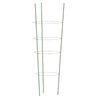 Vihreä puutarhan kasvituet Loc 90cm (4 rengasta 5 kpl teräs)