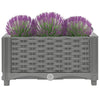Korotettu kukkalaatikko Abelardo 40x40x23cm (polypropeeni)