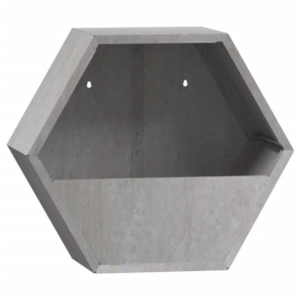 Ruoste corten teräs kukkalaatikot Wes 30x10x25cm (2 kpl)