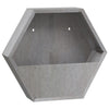 Ruoste corten teräs kukkalaatikot Wes 46x10x40cm (2 kpl)