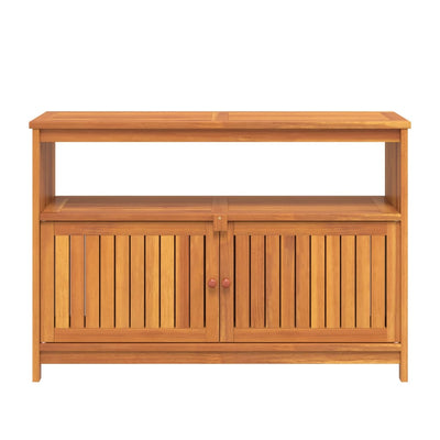 Konsolipöytä ulos 110x35x75 cm täysi akasiapuu