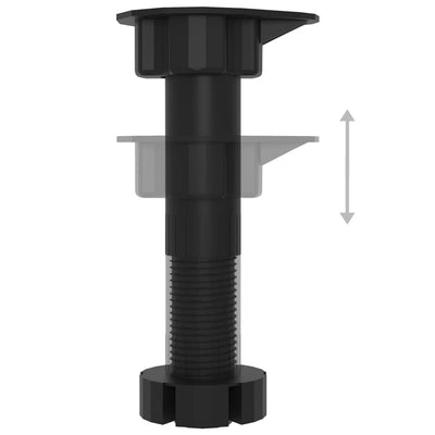 Harmaa uunikaappi Pompilas 60x46x81,5cm (puinen)