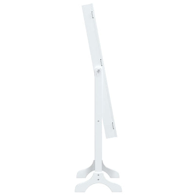 Valkoinen vapaasti seisova peili Geamanu 34x37x146cm