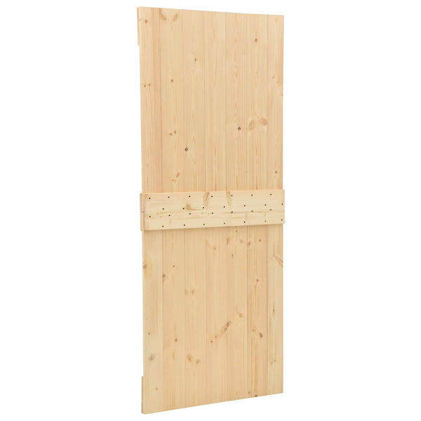 Ovi NARVIK 90 x 210 cm Massiivinen mänty (käsittelemätön)