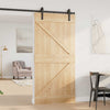 Ovi NARVIK 100 x 210 cm Massiivinen mänty (käsittelemätön)