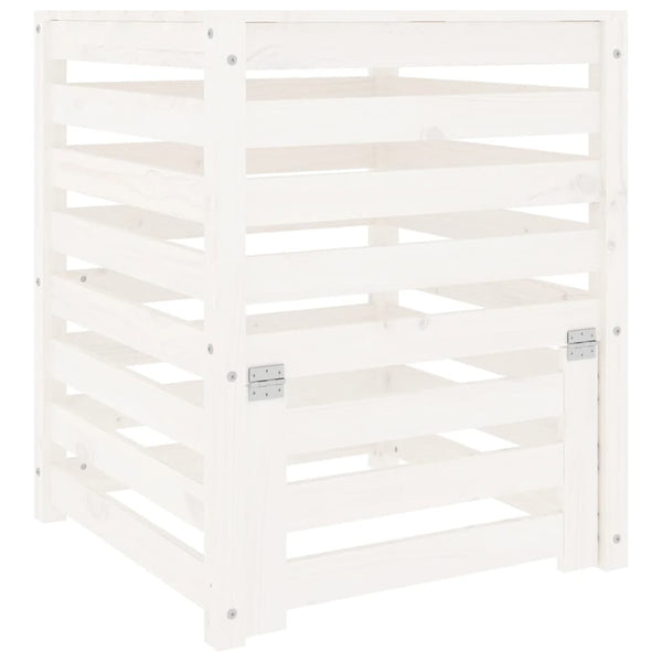 Valkoinen komposti Rarita 63,5x63,5x77,5cm (mänty)