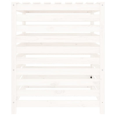 Komposti valkoinen 82,5x82,5x99,5 cm täysi mänty
