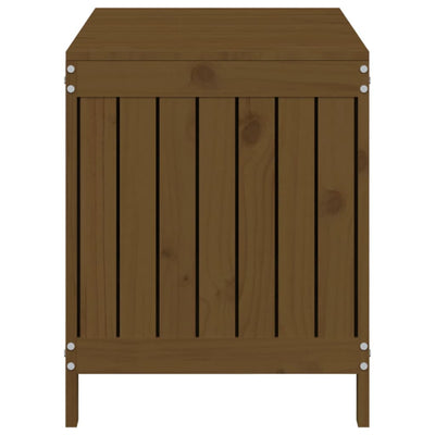 Säilytyslaatikko hunajanruskea 115x49x60 cm täysi mänty