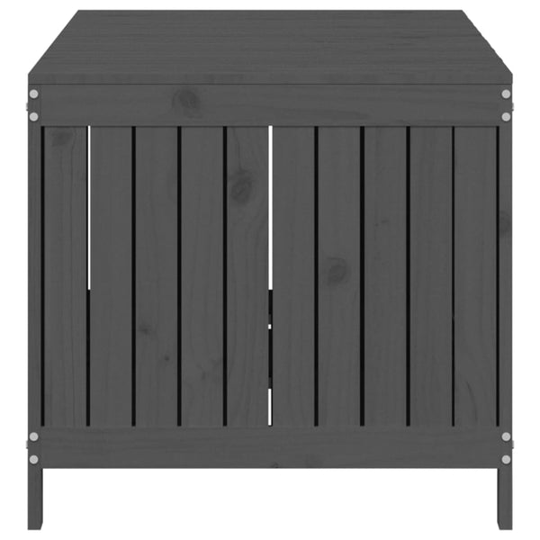 Harmaa säilytyslaatikko Brittni 147x68x64cm (mänty)