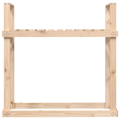 Polttopuuteline Vihelm 110x35x108,5cm (mänty)