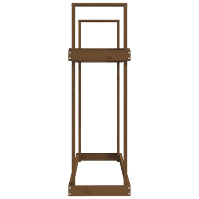 Hunajanruskea polttopuuteline Vihelm 110x35x108,5cm (mänty)