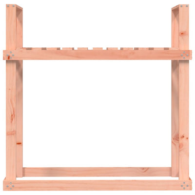 Polttopuuteline 110x35x108,5 cm täysi douglaskuusi