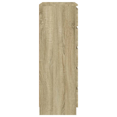 Laatikosto Sonoma-tammi 60x36x103 cm tekninen puu