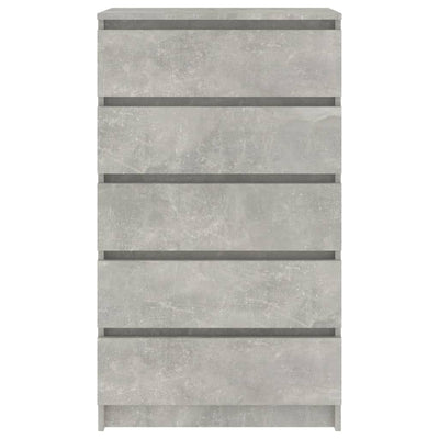 Laatikosto betoninharmaa 60x36x103 cm tekninen puu