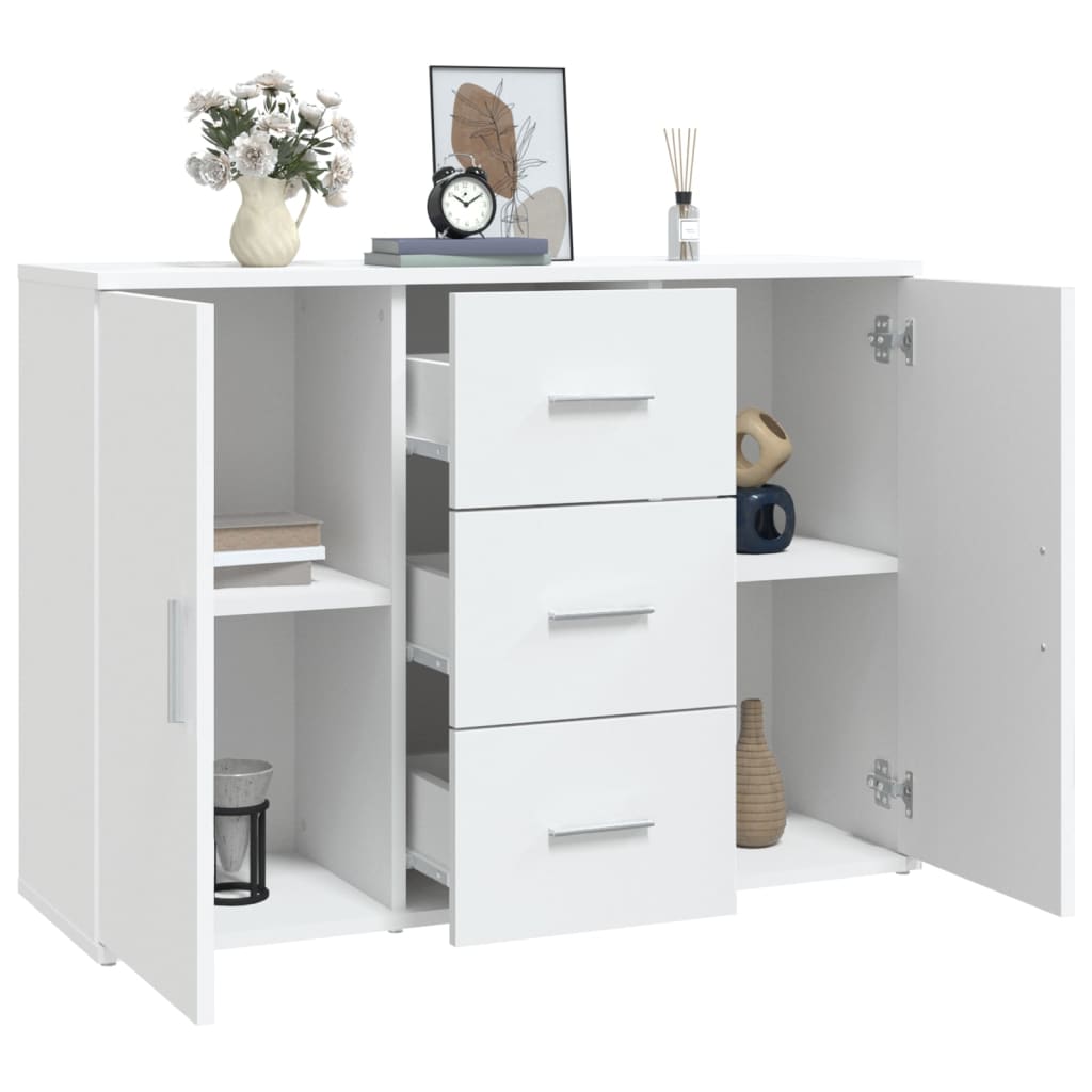 Valkoinen senkki Ra 91x29,5x65cm (puinen)