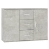 Senkki betoninharmaa 91x29,5x65 cm tekninen puu