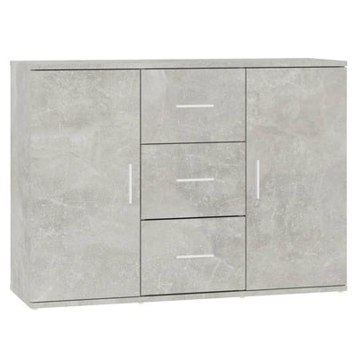 Senkki betoninharmaa 91x29,5x65 cm tekninen puu