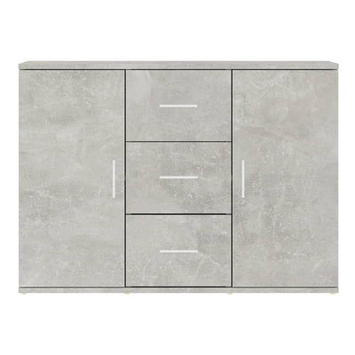 Senkki betoninharmaa 91x29,5x65 cm tekninen puu