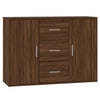 Senkki ruskea tammi 91x29,5x65 cm tekninen puu