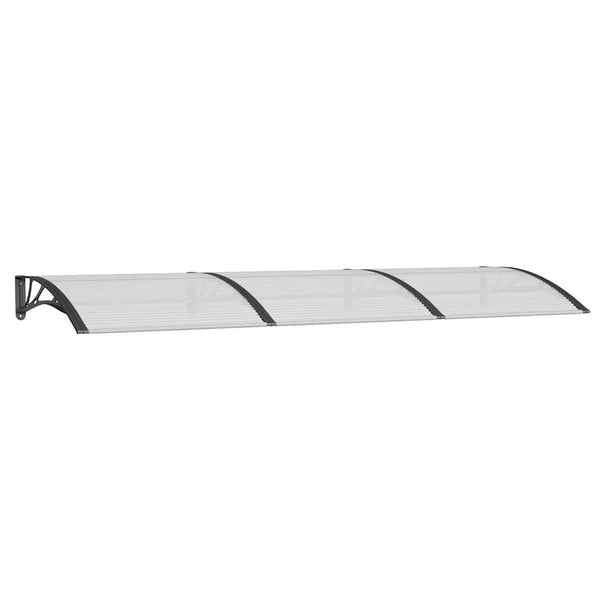 Musta ovikatos Maruleta 300x100cm (polykarbonaatti)