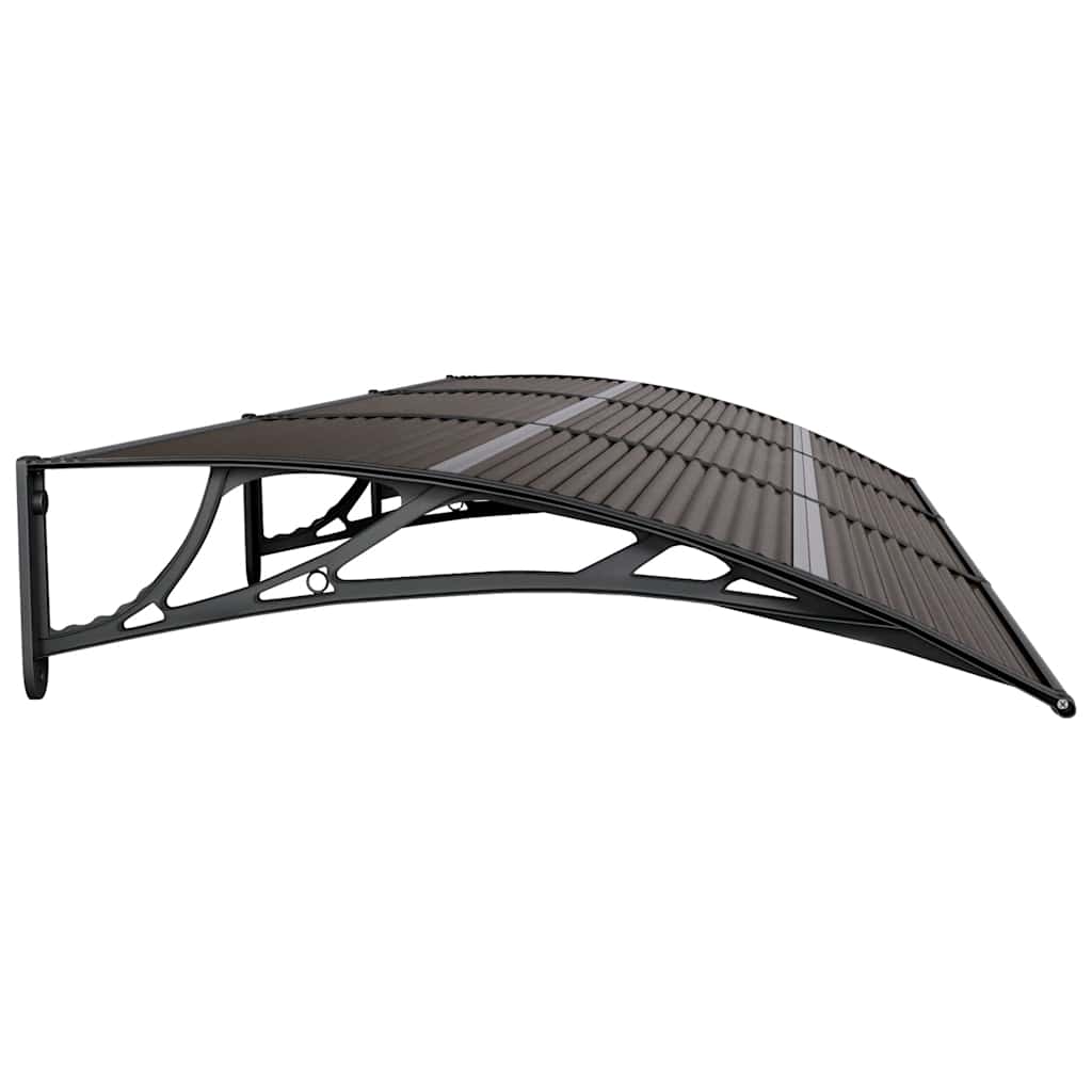Maruleta ovikatos musta 300x100cm (polykarbonaatti)
