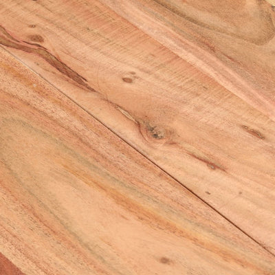 Musta ruokapöytä Caplun 140x70x76cm (akasiapuu)