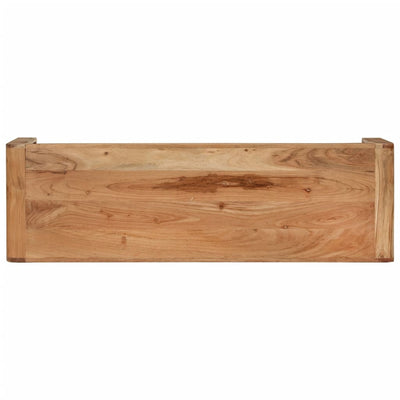 TV-taso 110x33x33 cm täysi akasiapuu