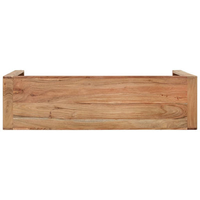 Konsolipöytä 110x30x76 cm täysi akaasiapuu