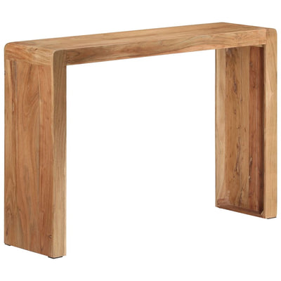 Konsolipöytä 110x30x76 cm täysi akaasiapuu