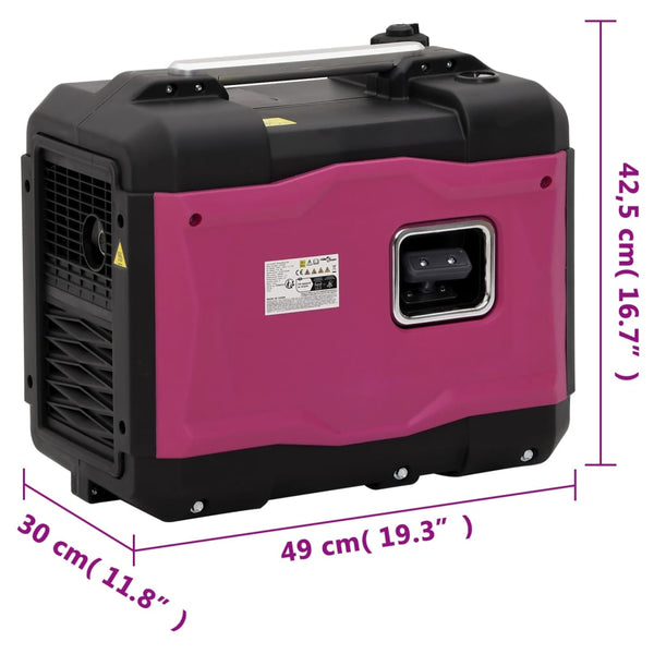 Kannettava bensiinigeneraattori 2900W 4-tahti